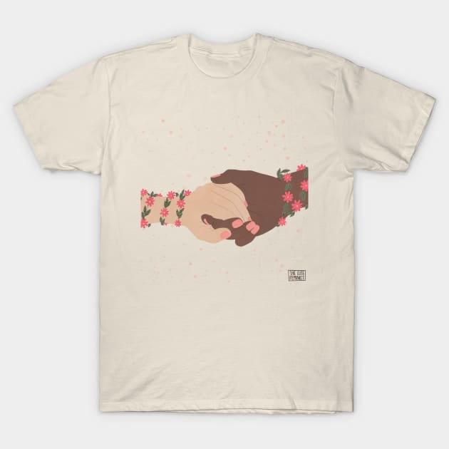 HOLD HANDS T-Shirt by The Cute Feminist